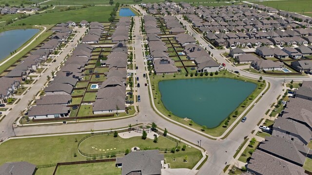 731 Calvin Way, Celina, TX 75009 - birds eye view of property