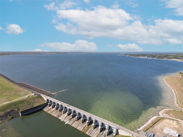 1385 Cider St, Forney, TX 75126 - drone / aerial view with a water view