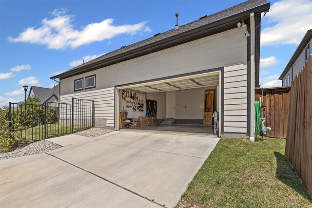 13645 Sweetwalk Pl, Fort Worth, TX 76008 - view of property exterior featuring driveway