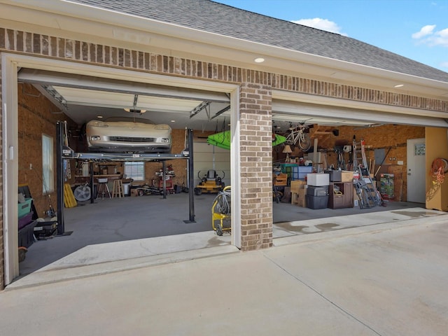 3300 S Bay Breeze Ln, Fort Worth, TX 76179 - garage featuring concrete driveway