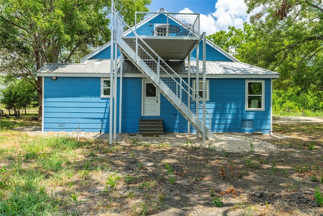 479 County Road 27450, Honey Grove, TX 75477 - view of front of house featuring metal roof