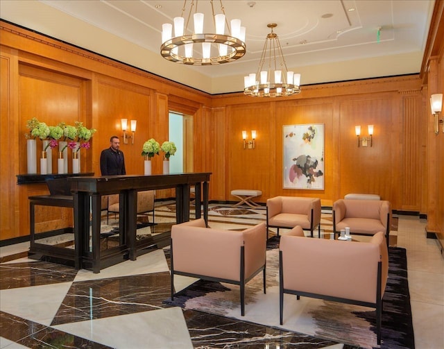 view of building lobby