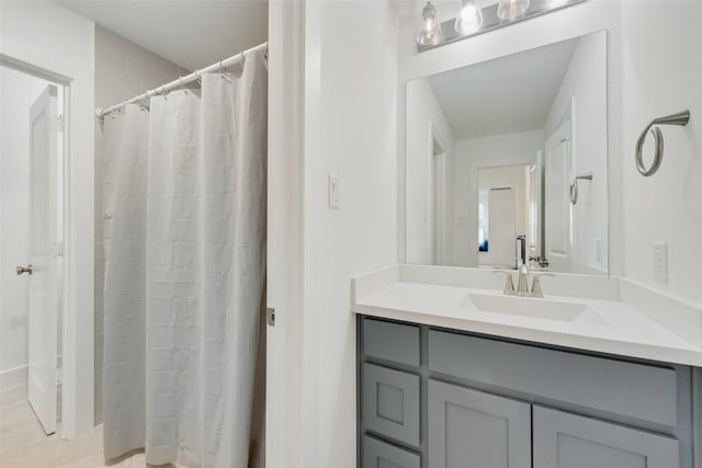 4600 Paintbrush Way, Aubrey, TX 76227 - bathroom featuring vanity and curtained shower