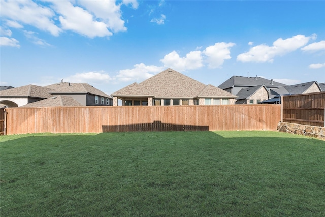 4600 Paintbrush Way, Aubrey, TX 76227 - view of yard with a residential view and a fenced backyard