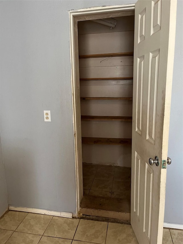 view of closet