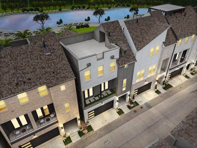 2635 Carmelita St, Dallas, TX 75212 - bird's eye view of a nearby body of water