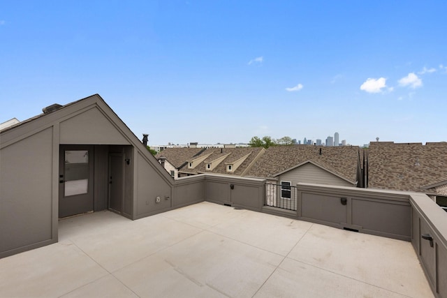 2635 Carmelita St, Dallas, TX 75212 - patio / terrace with an attached garage