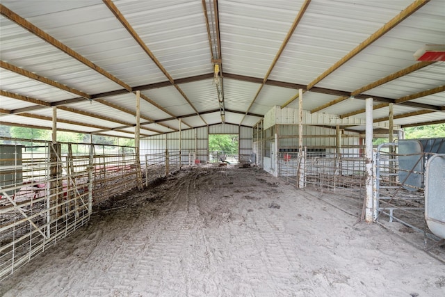 view of stable