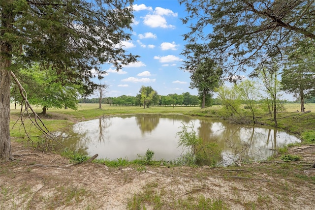 property view of water