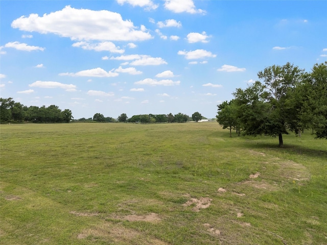 view of nature featuring a rural view