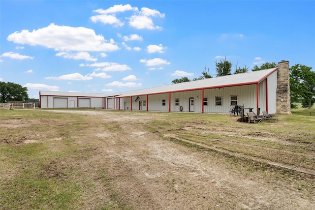 view of stable