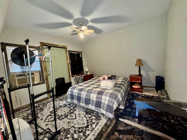 157 Business Blvd, Granbury, TX 76049 - bedroom with cooling unit and a ceiling fan