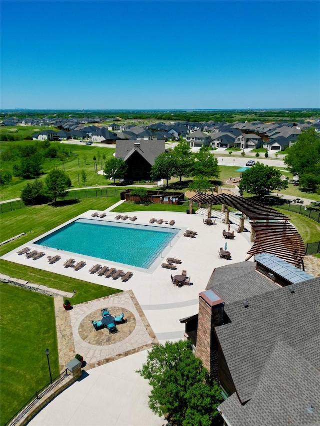 1005 Walford Dr, Forney, TX 75126 - view of pool featuring a residential view