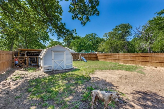 3031 Delaware Trl, Lake Worth, TX 76135 - fenced backyard with a storage unit