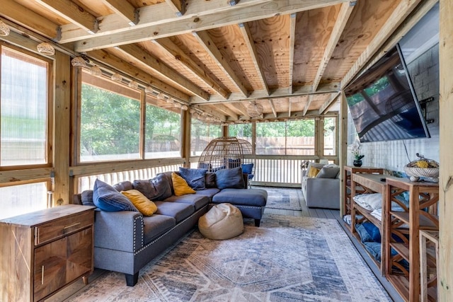 3031 Delaware Trl, Lake Worth, TX 76135 - sunroom / solarium with an outdoor hangout area