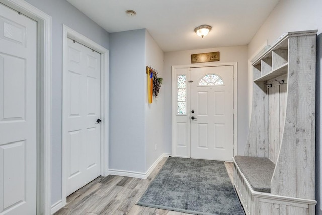 3031 Delaware Trl, Lake Worth, TX 76135 - mudroom with light wood-style floors and baseboards