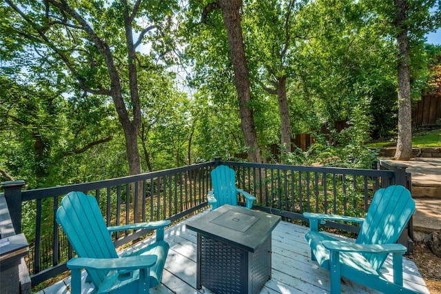 2704 Crestwood Ln, Highland Village, TX 75077 - view of deck