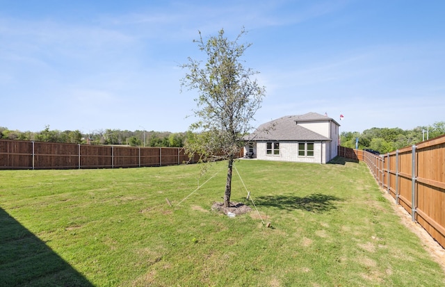 5939 Mayer Ave, Pilot Point, TX 75009 - view of yard featuring a fenced backyard