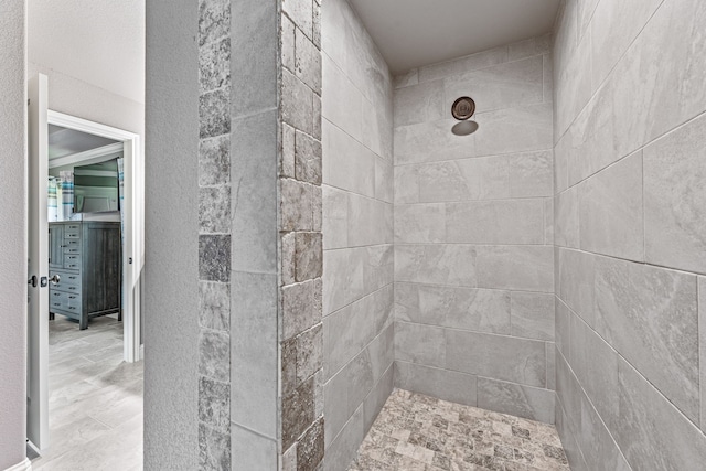 5003 Frio Dr, Granbury, TX 76048 - full bath with a tile shower