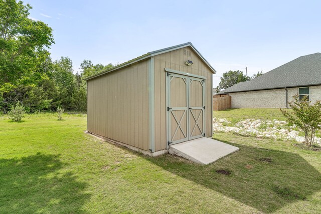 5003 Frio Dr, Granbury, TX 76048 - view of shed