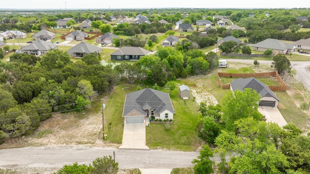 5003 Frio Dr, Granbury, TX 76048 - aerial view of residential area