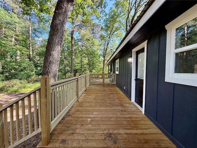 369 County Road 2119, Quitman, TX 75783 - view of wooden deck