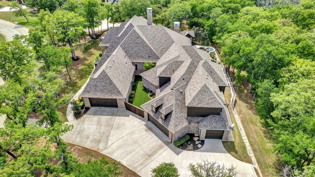 521 W Waters Edge Way, Oak Point, TX 75068 - drone / aerial view