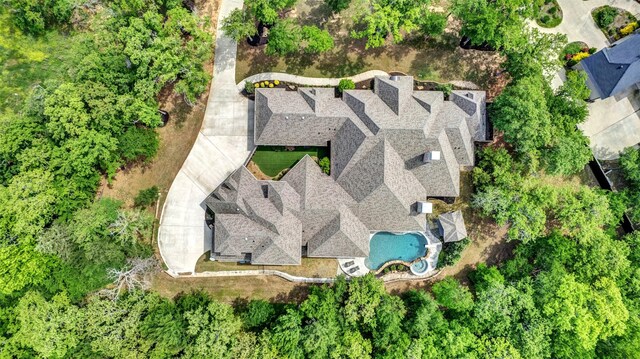 521 W Waters Edge Way, Oak Point, TX 75068 - bird's eye view