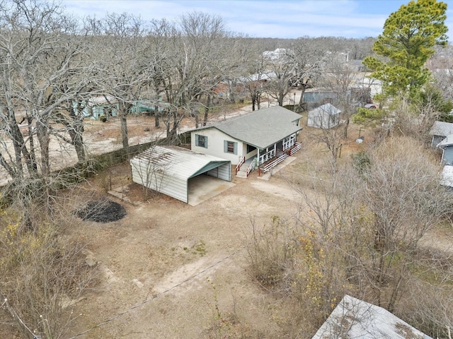 aerial view
