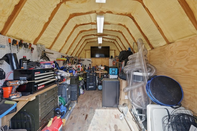 view of storage