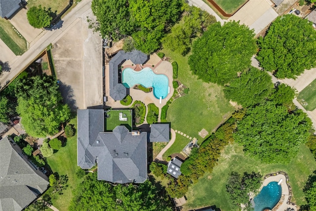 drone / aerial view