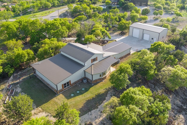 bird's eye view