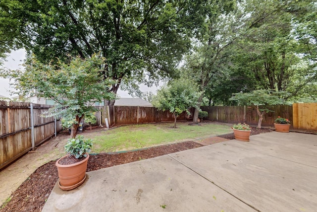 8413 Vicksburg Ln, Fort Worth, TX 76123 - view of yard with a patio area