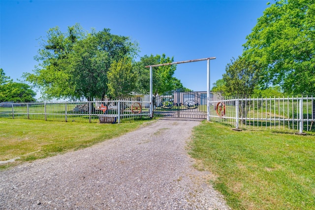 14357 Fm 1392, Terrell, TX 75160 - view of gate featuring fence and a yard
