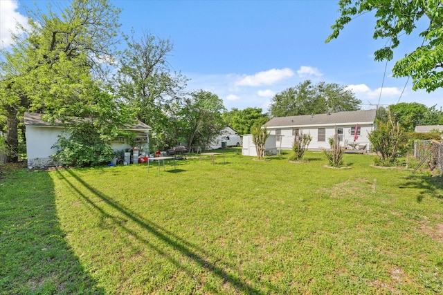 view of yard