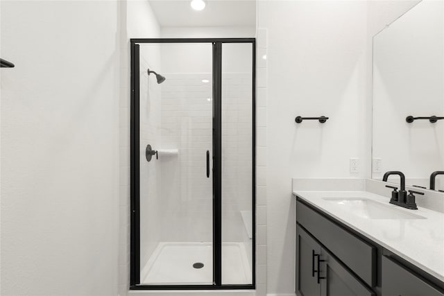 913 Janwood Dr, Plano, TX 75075 - full bath featuring a stall shower and vanity