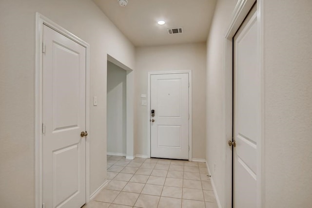 2235 Vance Dr, Forney, TX 75126 - interior space with recessed lighting, baseboards, visible vents, and light tile patterned floors