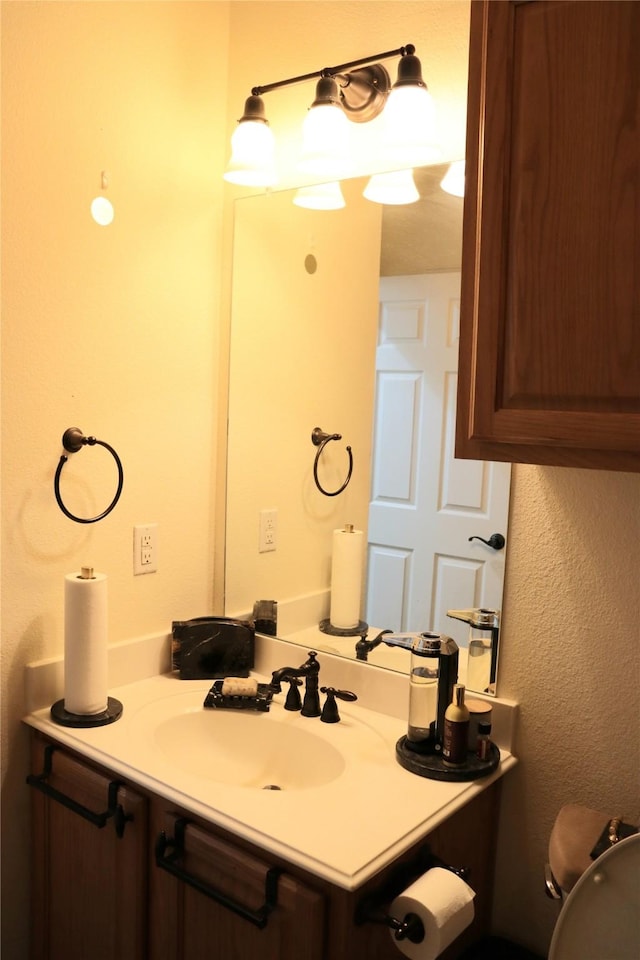 103 Sunglow Loop, Red Oak, TX 75154 - half bathroom with toilet and vanity