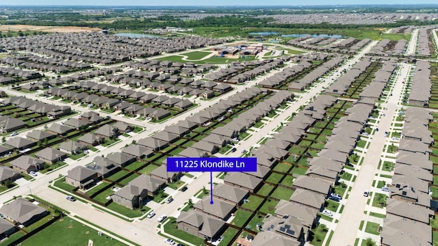11225 Klondike Ln, Aubrey, TX 76227 - exterior space featuring a water view and a residential view