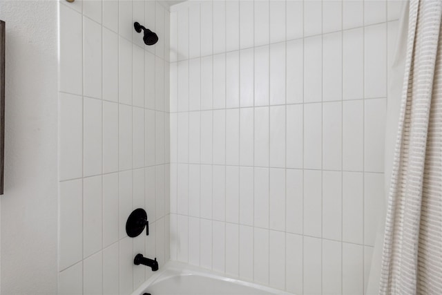 13361 Hedgebrook Pl, Fort Worth, TX 76008 - bathroom view of shower / bath combination with curtain