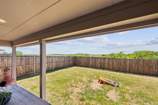5924 Harvey Gap Ln, Denton, TX 76226 - view of yard