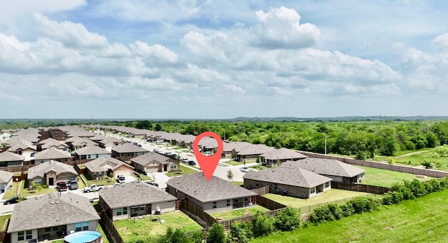 5924 Harvey Gap Ln, Denton, TX 76226 - aerial perspective of suburban area
