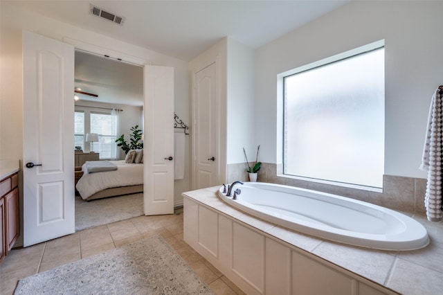 12067 Sunny St, Frisco, TX 75033 - full bathroom featuring ensuite bathroom, a bath, and tile patterned flooring