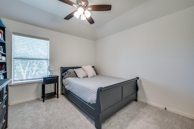 12067 Sunny St, Frisco, TX 75033 - bedroom with light carpet, baseboards, and ceiling fan