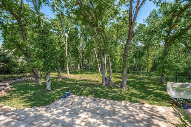 4007 Brooks Ct, Highland Village, TX 76226 - view of yard with a patio