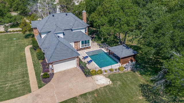 4007 Brooks Ct, Highland Village, TX 76226 - bird's eye view