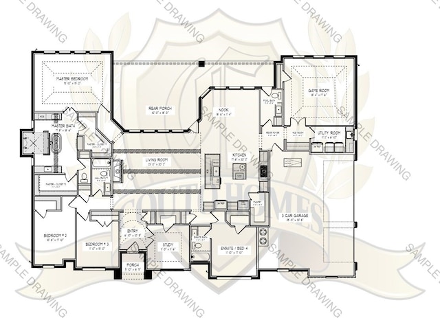 7103 Heathington Ct, Granbury, TX 76049 - floor plan