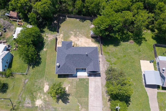 drone / aerial view