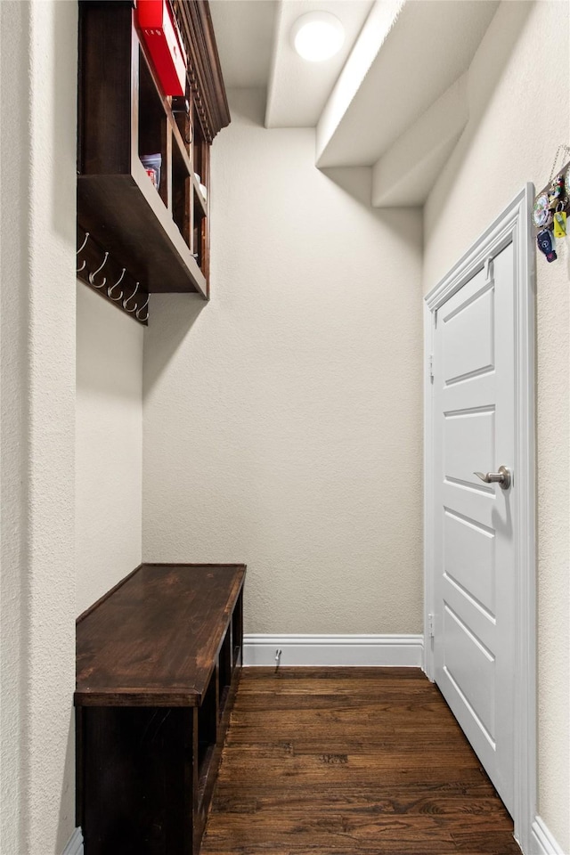 13043 Seattle Slew St, Frisco, TX 75035 - mudroom featuring wood finished floors and baseboards