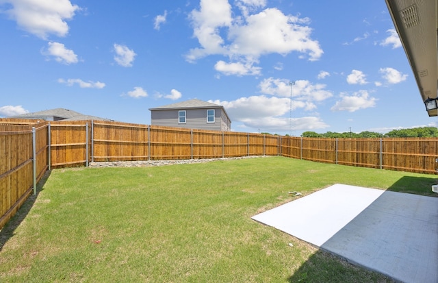 1055 Clear Dusk Ln, Forney, TX 75126 - view of yard with a patio
